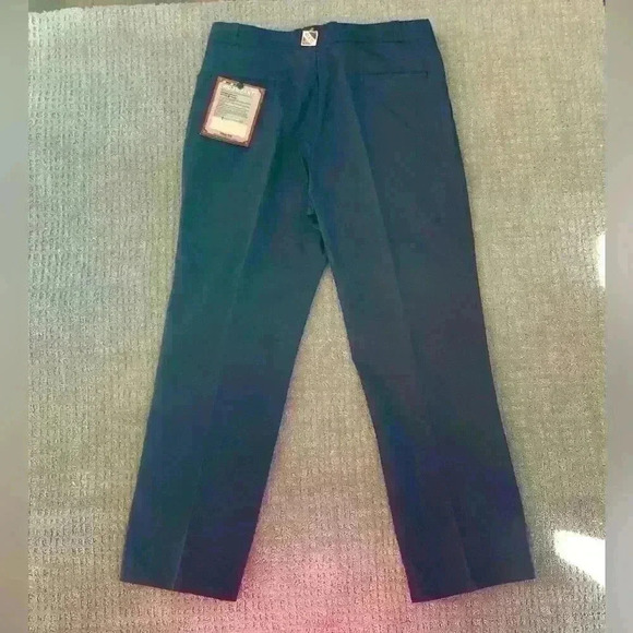 Sears Full Fit Twill Work Pants Gray Men 40X32 Extra room seat, thighs, and legs - Picture 3 of 12